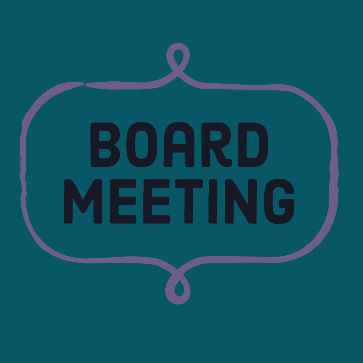 Board meeting graphic